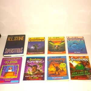 Vintage R.L. STINE Goosebumps book bundle lot